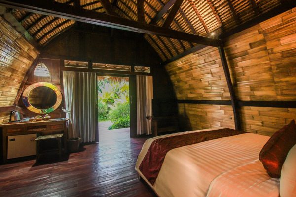 Retraite méditative Bali - Lumbung, chambre 101 (couple)